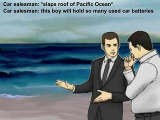 Illustration for article titled The Most Important Recent Development in Car Battery Culture Are These Memes